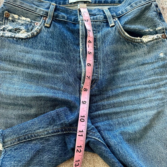 NWOT Agolde Rumi Shorts. Size 24. 100% cotton. - Picture 6 of 12